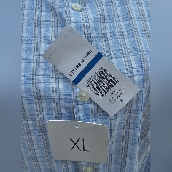 Calvin Klein button down mens shirt xl nwt - Picture 3 of 7